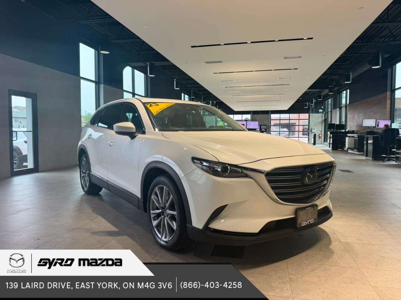White 2023 Mazda CX-9 SUV / Crossover  6-Speed Automatic