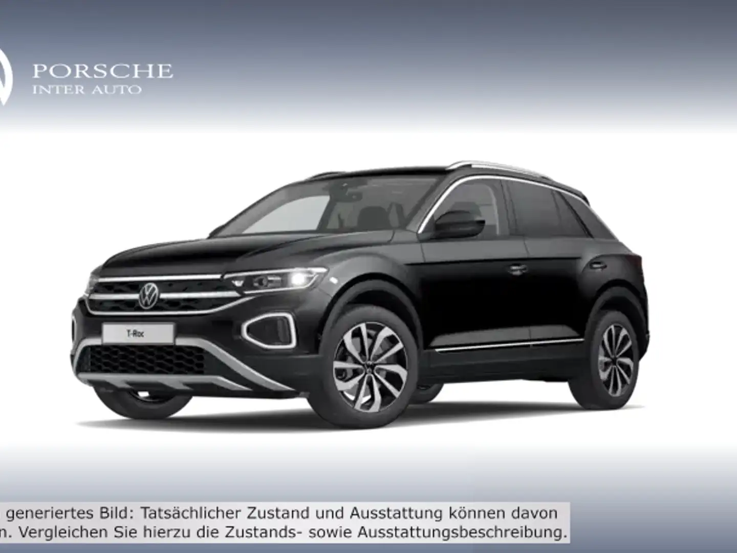 Volkswagen T-Roc Style TDI 4MOTION DSG Schwarz - 1