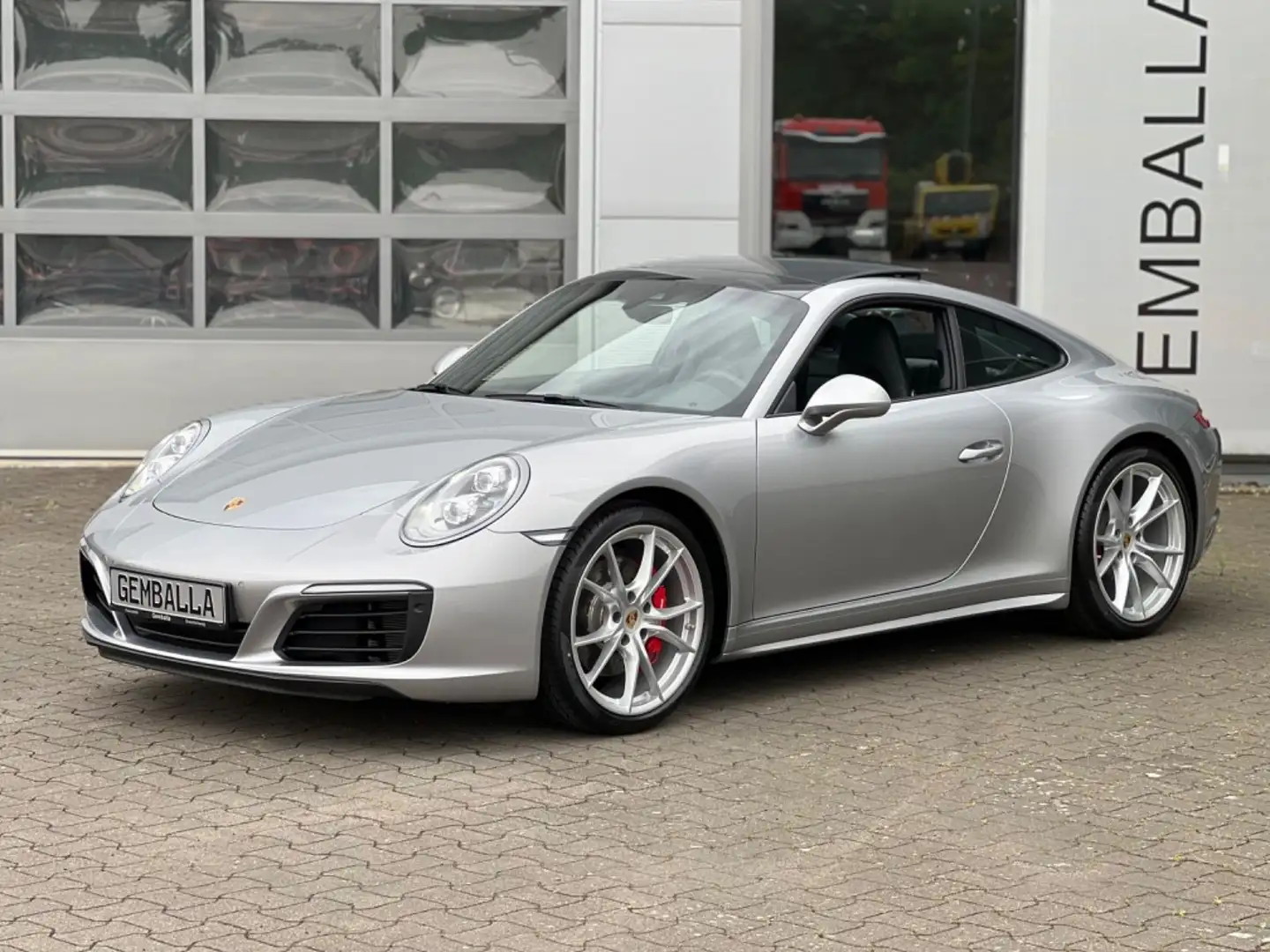 Porsche 991 911 991 CARRERA 4S COUPE, LIFT, BOSE, SCHIEBED Zilver - 1