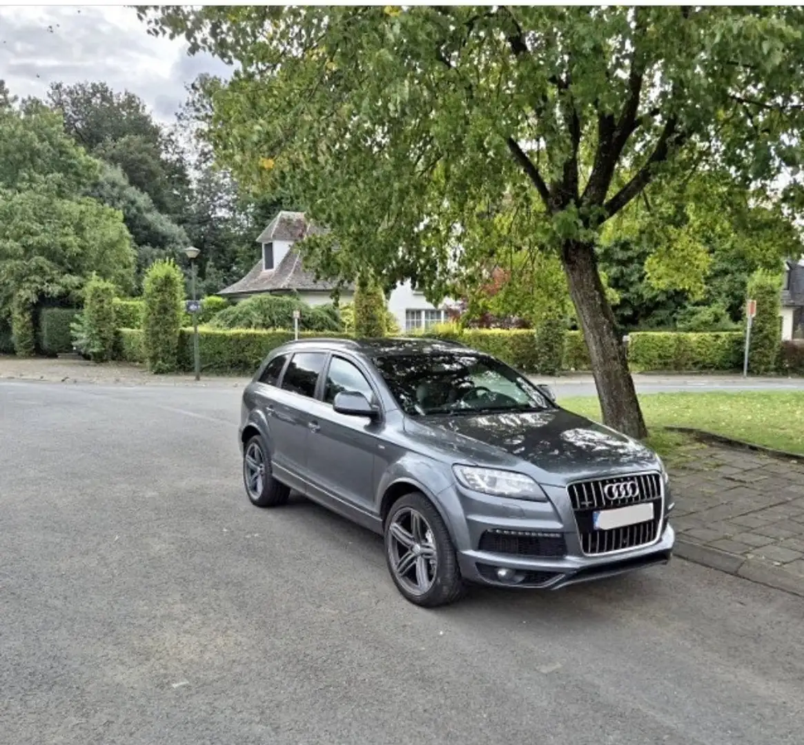 Audi Q7 3.0 TDi V6 S line Start/Stop Tiptronic Gris - 1