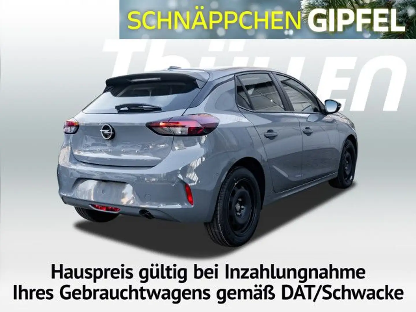 Opel Corsa 1.2 Turbo Klima Einparkhilfe el. Fenster Grau - 2