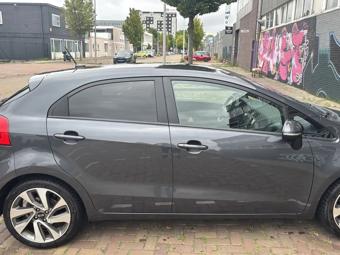 Kia Rio 1.2 CVVT ExecutiveL. Grijs - 2