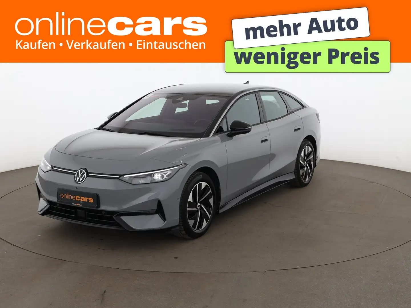 Volkswagen ID.7 Pro 77kWh Aut LED 360-CAM AHK HEAD-UP NAVI Grau - 1