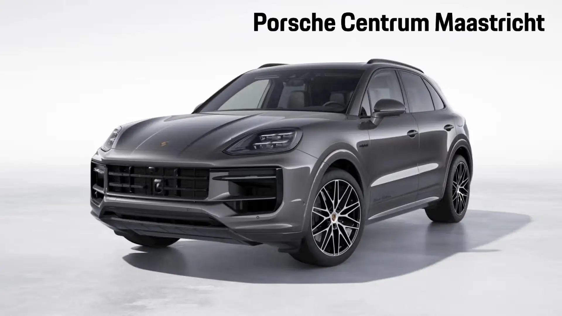 Porsche Cayenne E-Hybrid Black Edition Grijs - 1