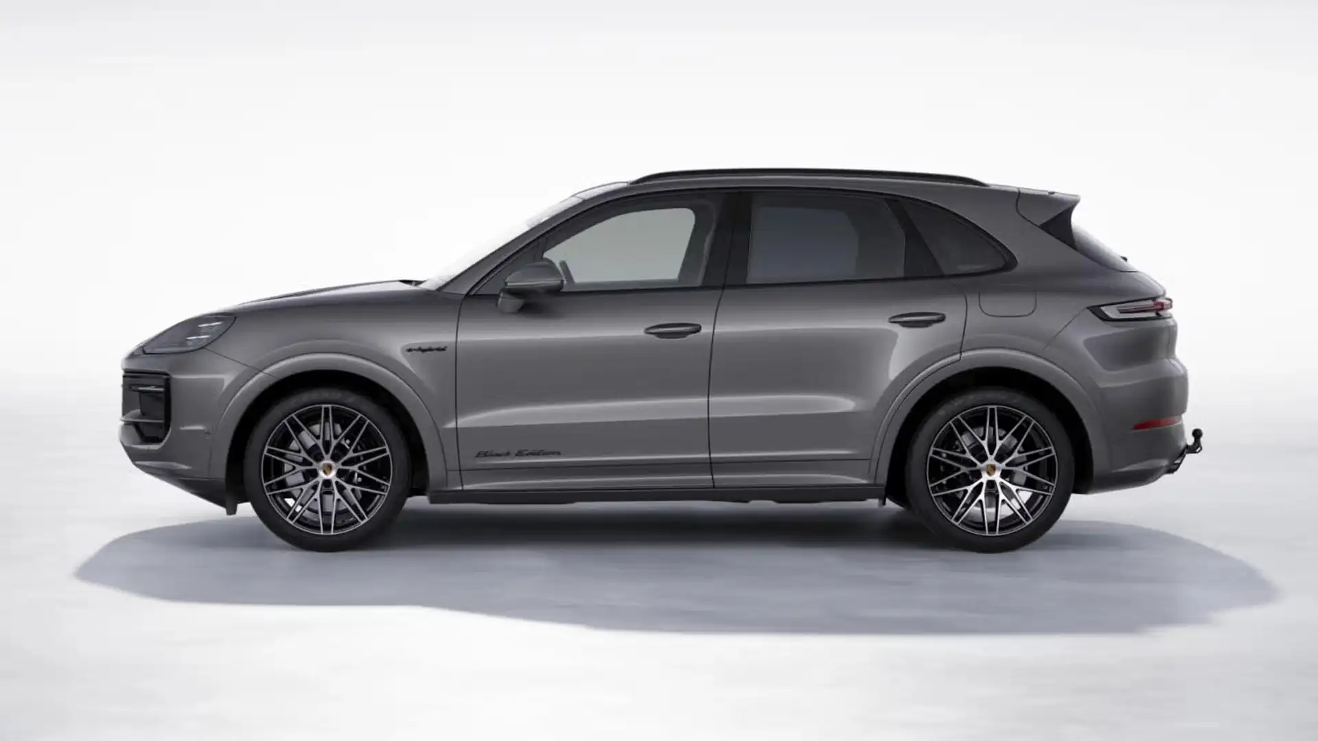 Porsche Cayenne E-Hybrid Black Edition Grijs - 2