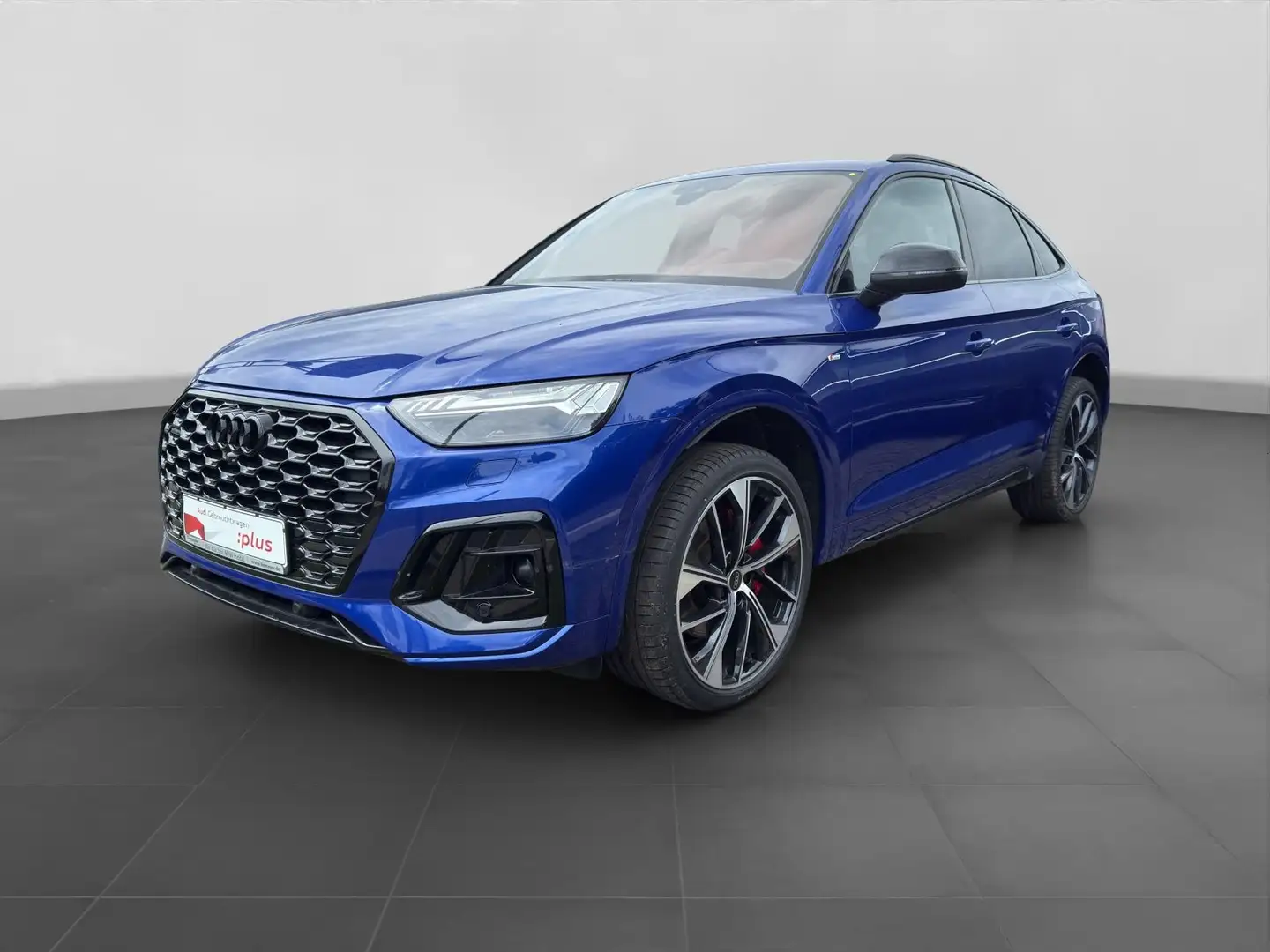 Audi Q5 55 TFSIe Q 2x S LINE MATRIX BuO HuD Blau - 2
