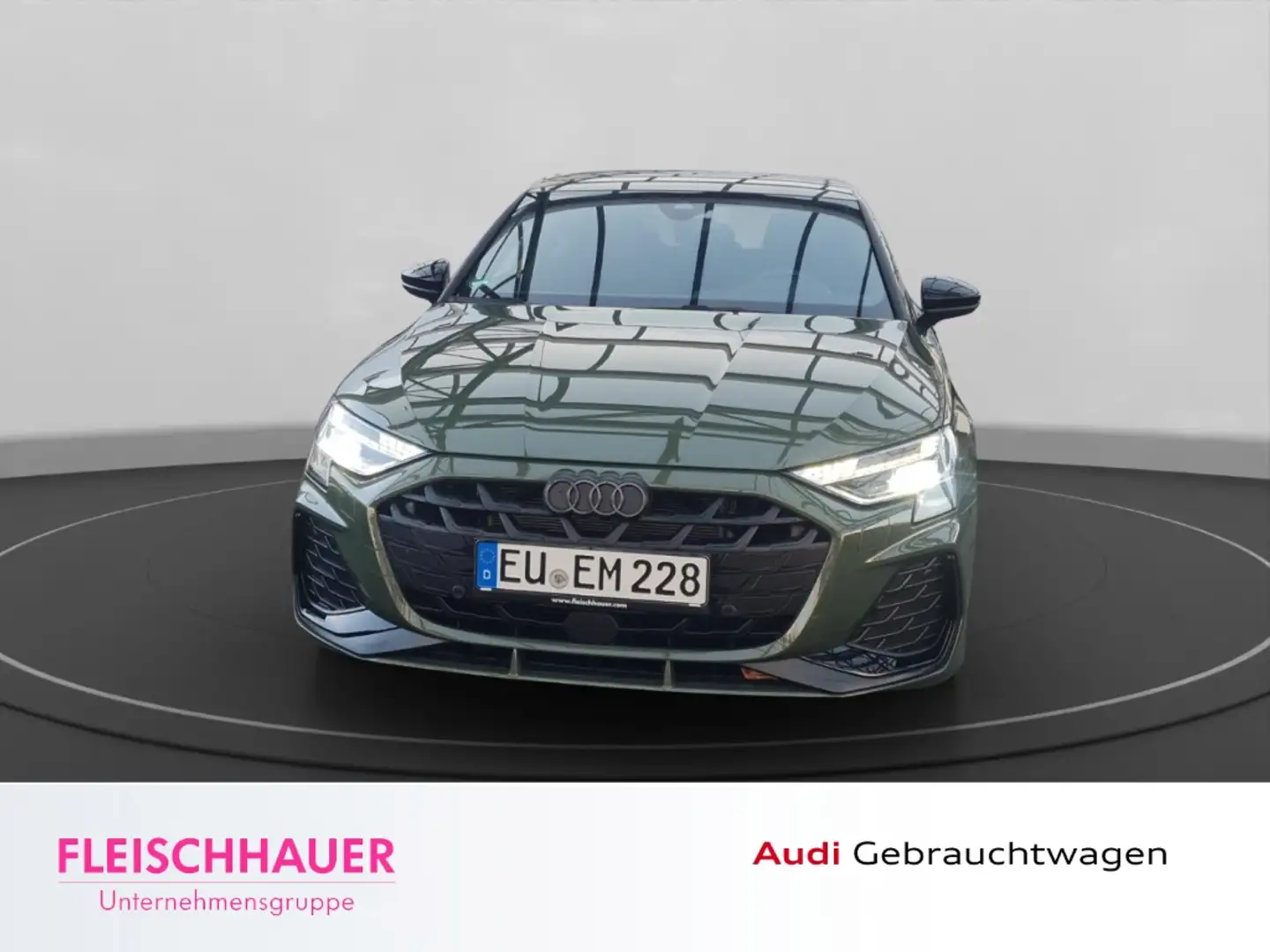 Audi A3 Sportback 35 TDI S line DSG  Navi+Matrix+CarPlay+S Grün - 2