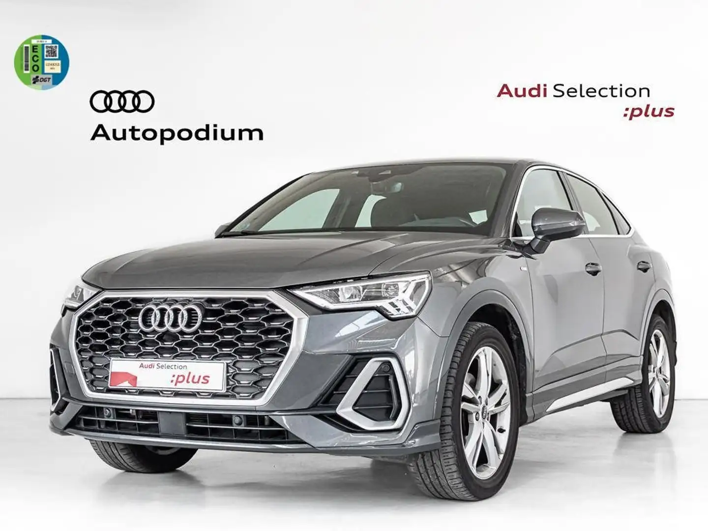Audi Q3 Sportback 35 TFSI S line S tronic Gris - 1