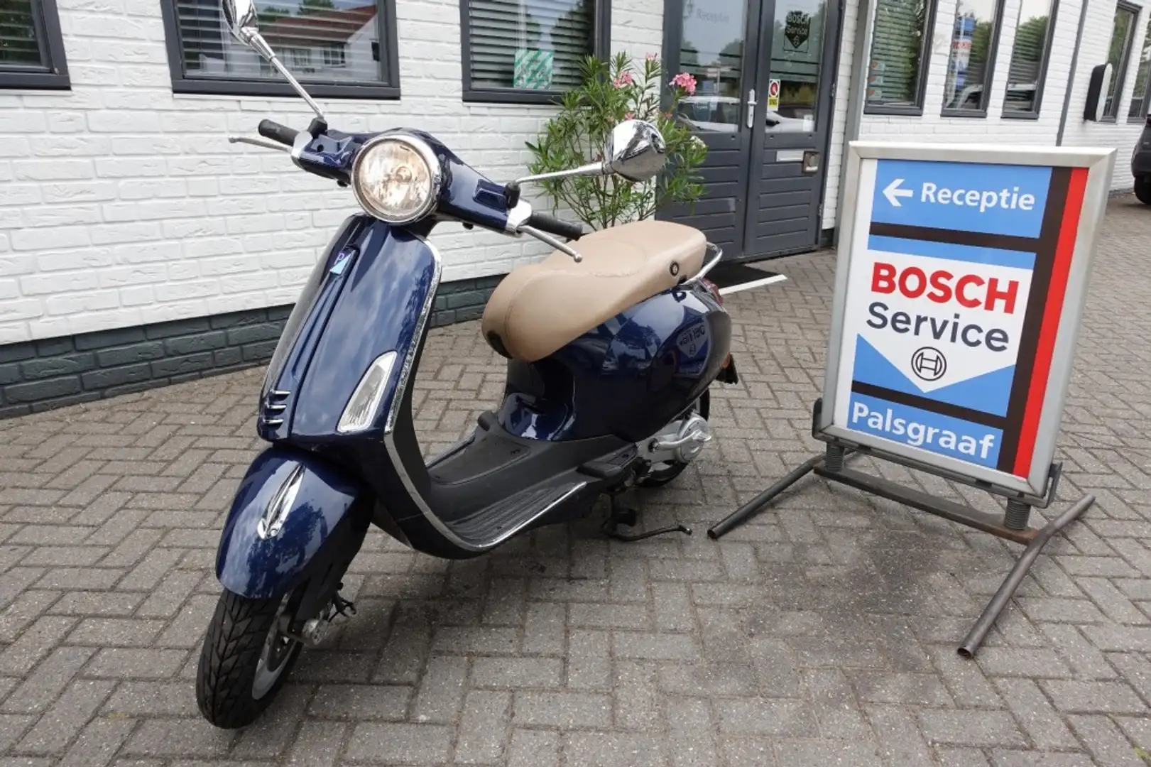 Vespa Primavera 4T Origineel NL 1e eigenaar Nw accu 2800 Blauw - 1