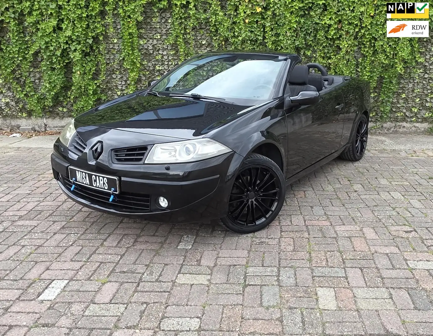 Renault Megane Coupé-Cabriolet 2.0-16V Tech Line Cabriolet Airco Noir - 1