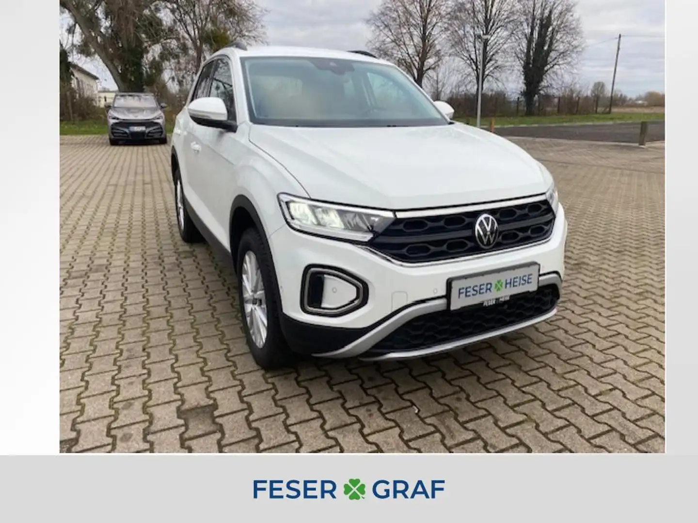 Volkswagen T-Roc Life 1.0 l TSI OPF 81 kW (110 PS) 6-Gang LED*Navi* Blanc - 1