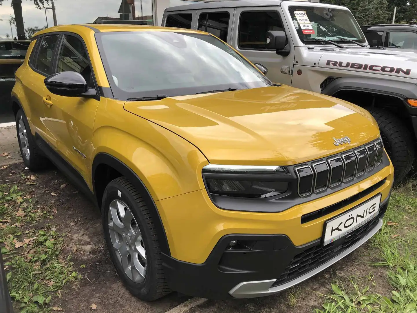 Jeep Avenger MY25 Altitude 1.2l 110 PS Automatik Jaune - 2