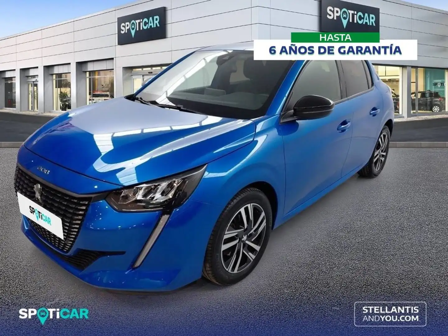 Peugeot 208 1.2 Puretech S&S Allure Pack 100 Azul - 1
