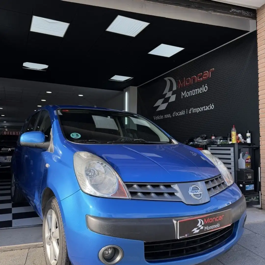 Nissan Note 1.6 Acenta Azul - 1
