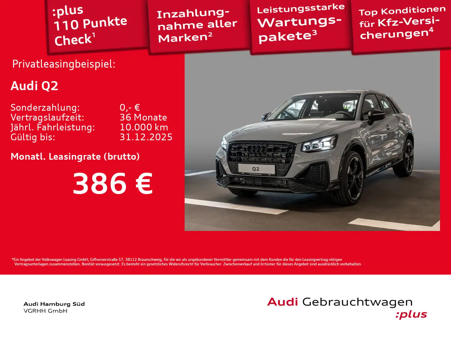 Audi Q2 35 TFSI S line S tronic NAV/MATRIX/LM19/ACC Grau - 1