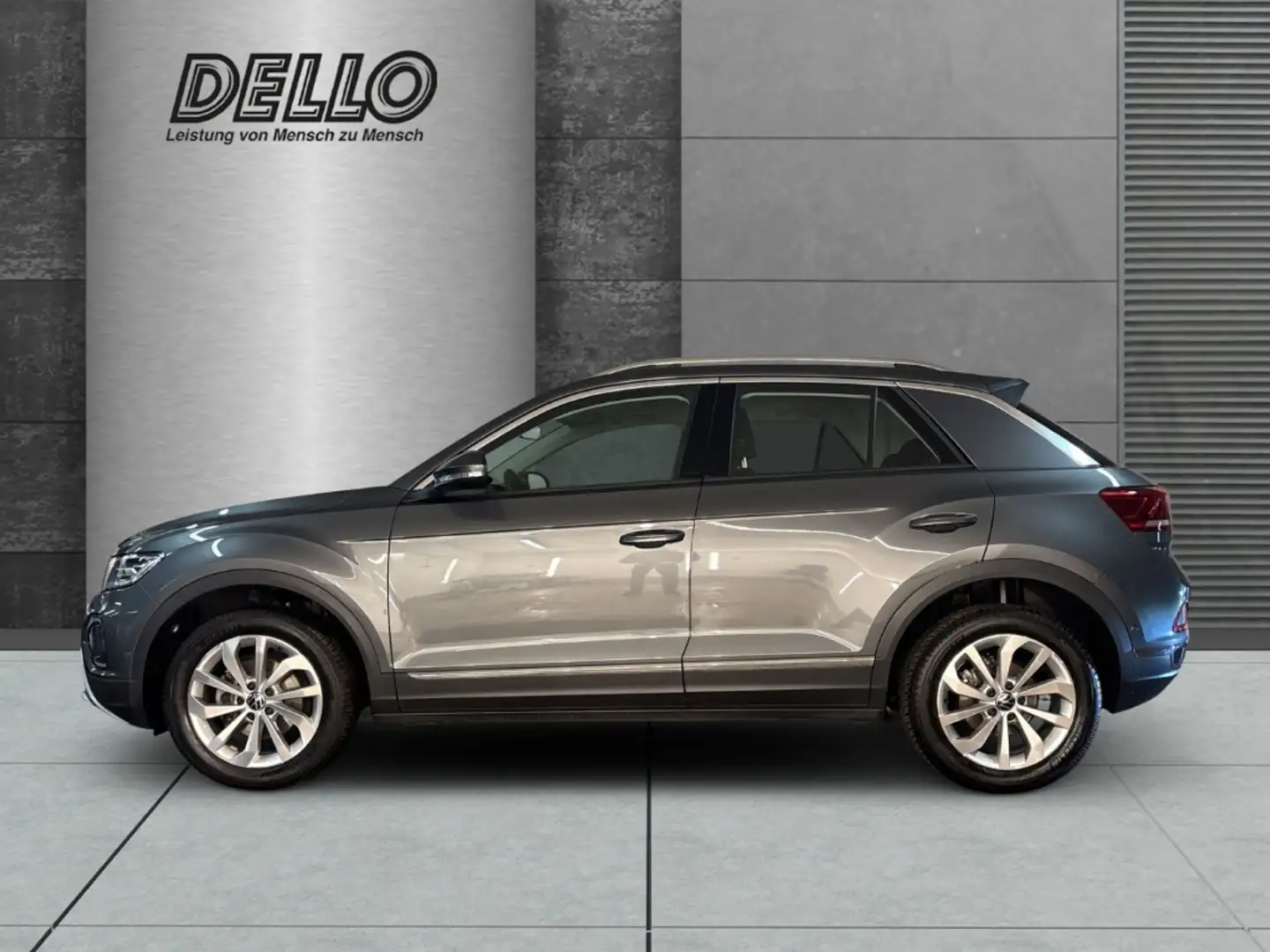 Volkswagen T-Roc Style 1.5 TSI Navi Digitales Cockpit ACC El. Heckk Gris - 2