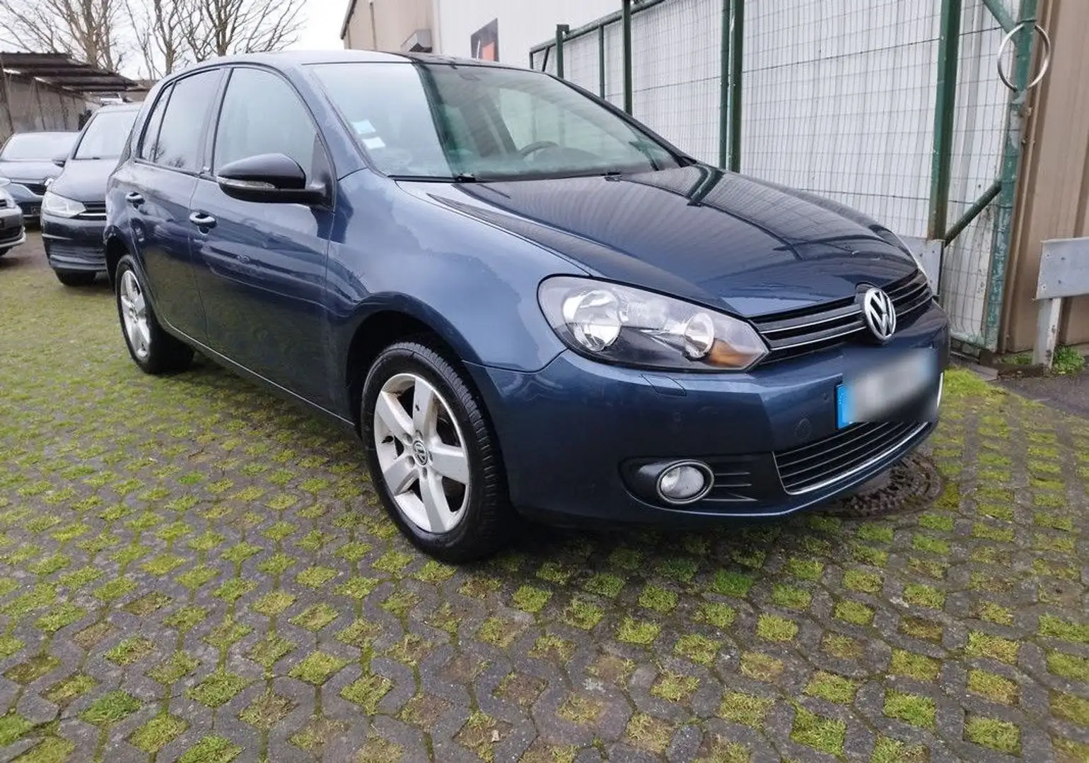 Volkswagen Golf Vw 6 1.6 tdi 105 style 5 portes Bleu - 1
