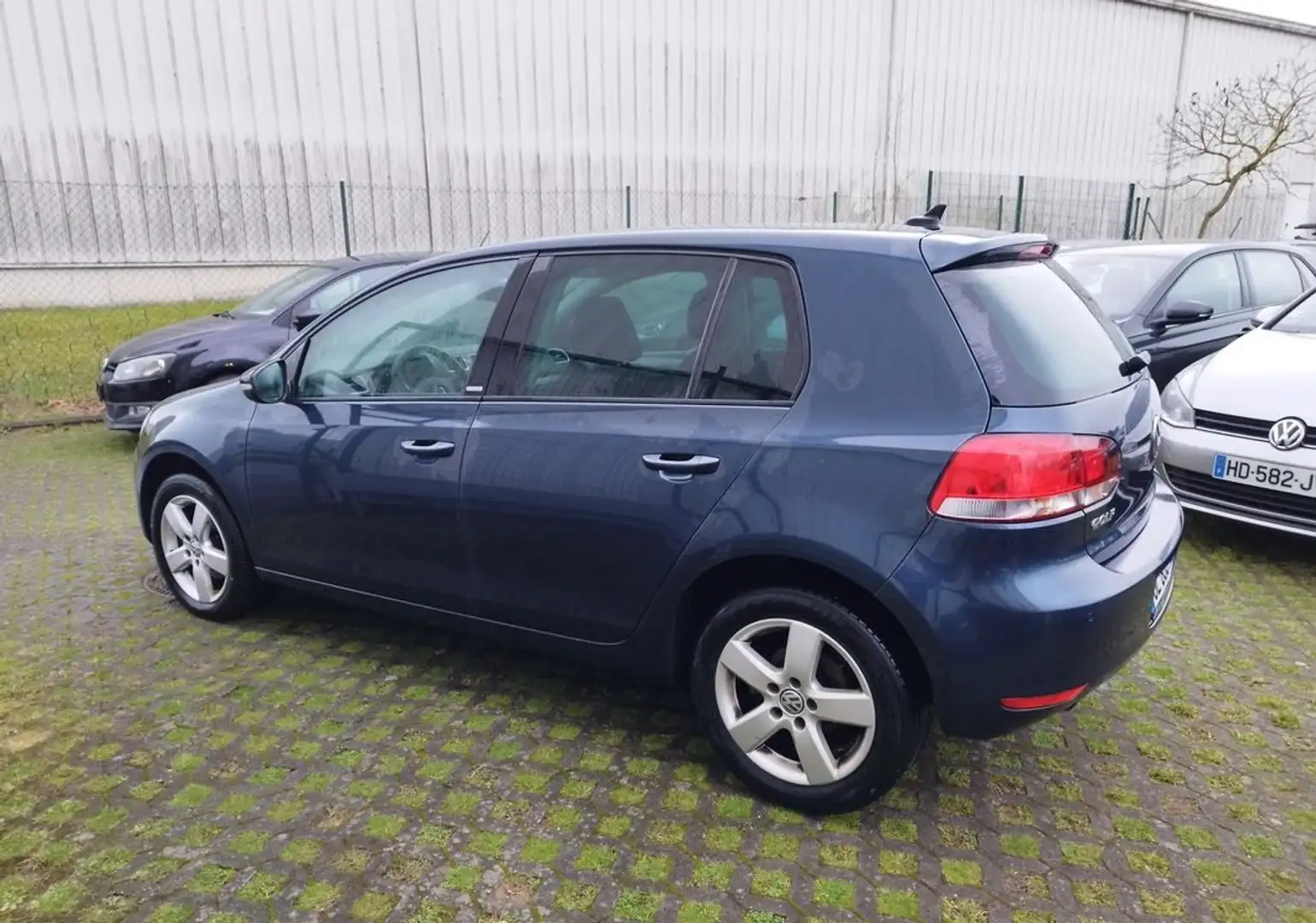 Volkswagen Golf Vw 6 1.6 tdi 105 style 5 portes Bleu - 2