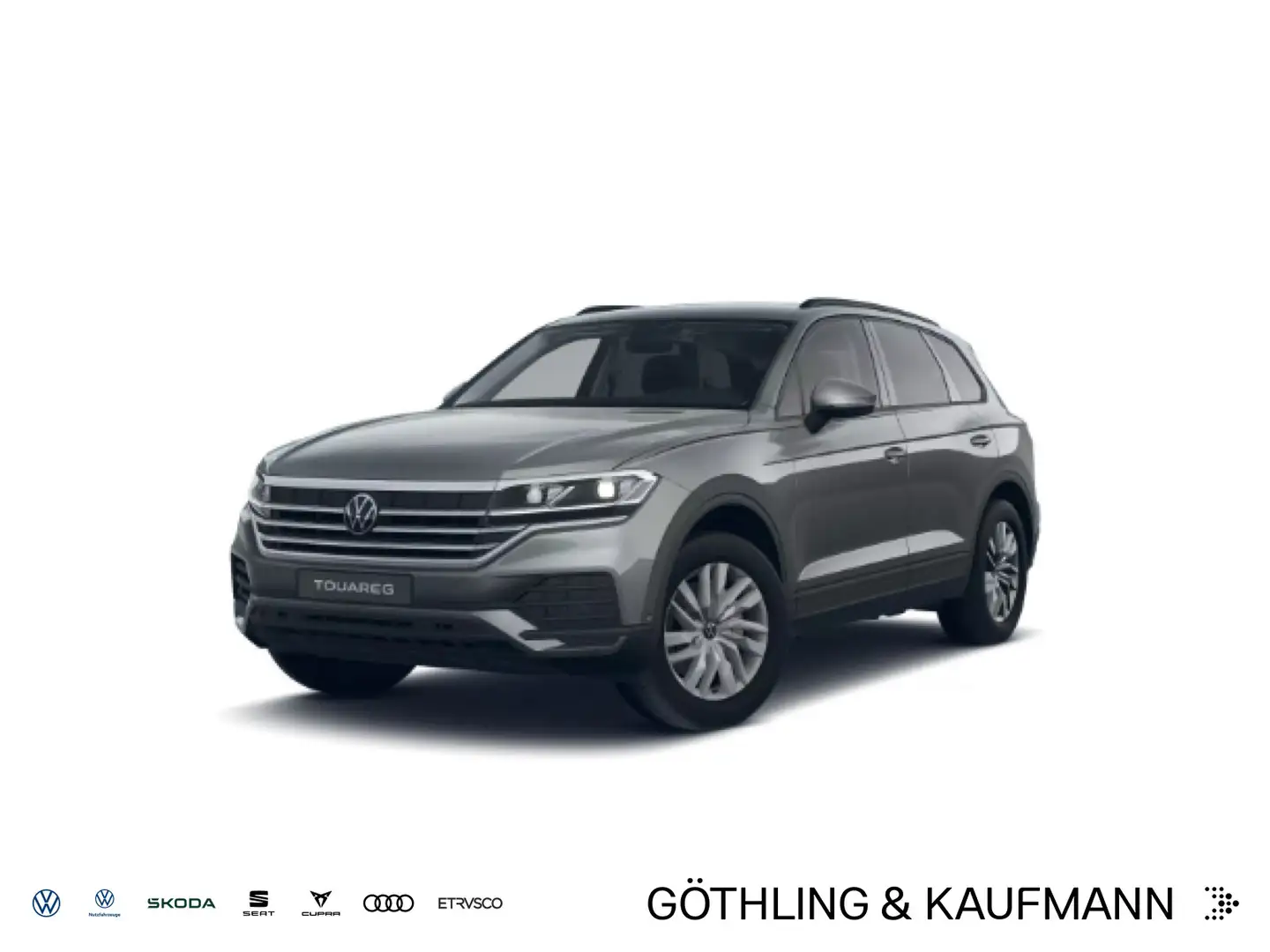 Volkswagen Touareg 4M 3.0 TDI*NAVI*LEDER*AHK*KAM*LUFT*SHZ*1 Grau - 1