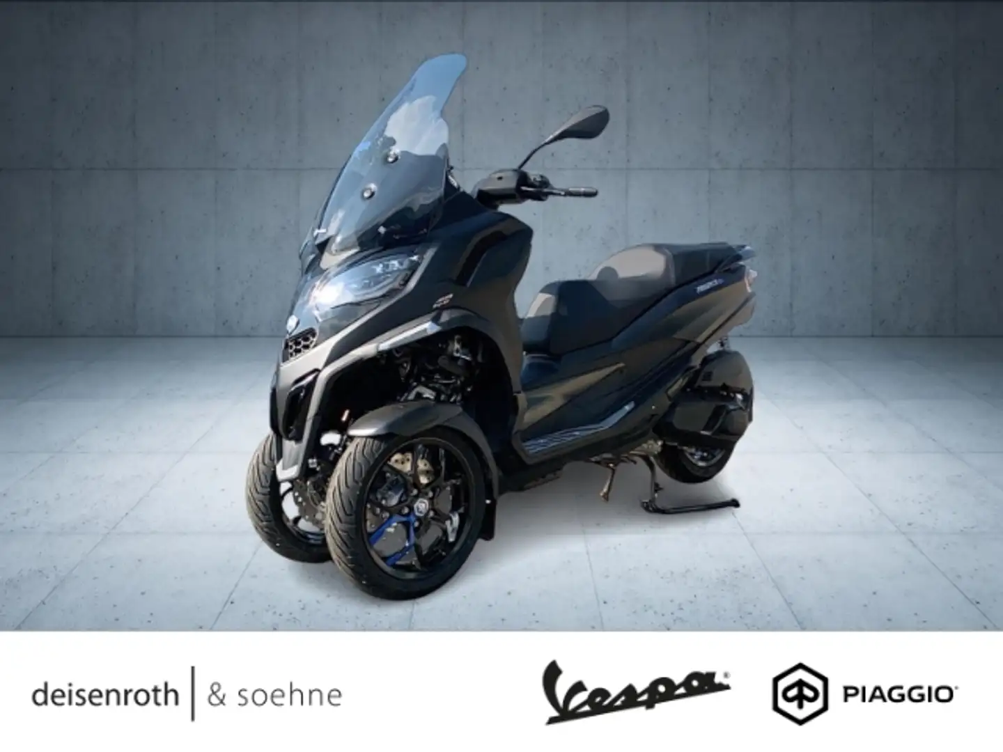 Piaggio MP3 400 Sport Schwarz Meteora Černá - 1