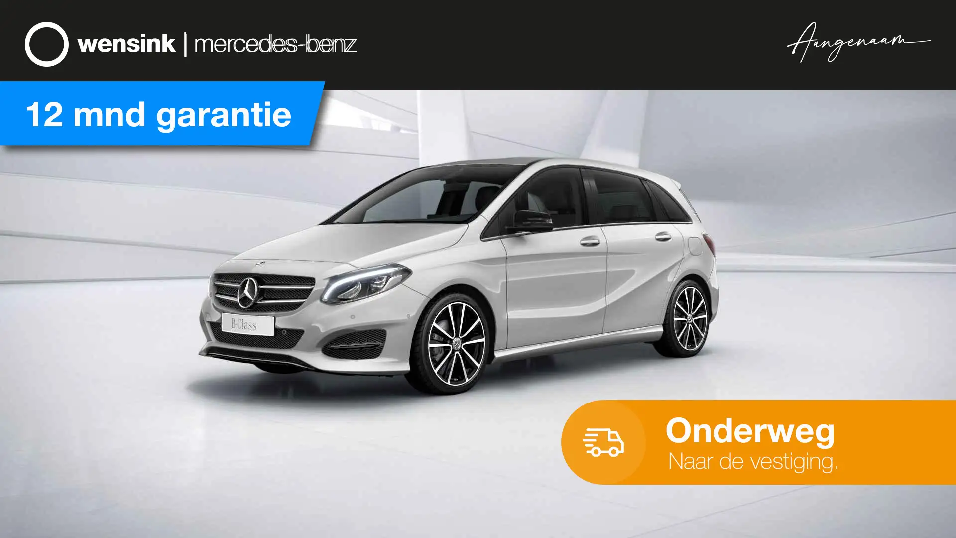 Mercedes-Benz B 180 Ambition | Night | Urban pakket | Trekhaak | Grigio - 1