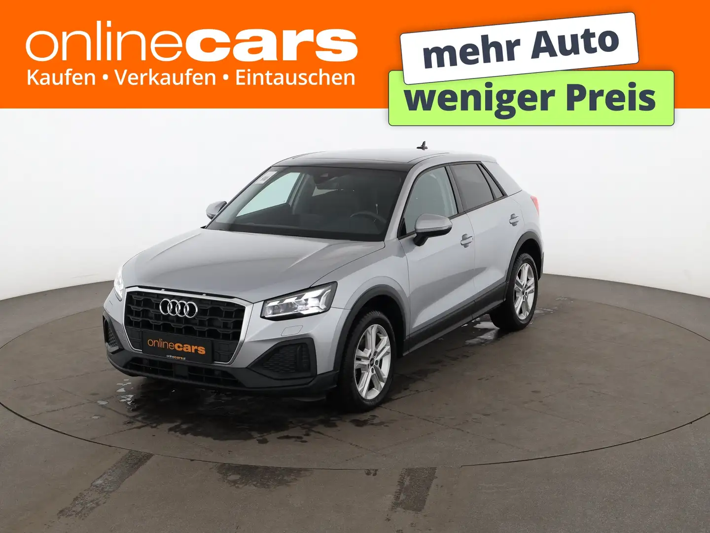 Audi Q2 30 TDI MATRIX SKY NAVI R-CAM LEDER SITZHZG PDC Silber - 1