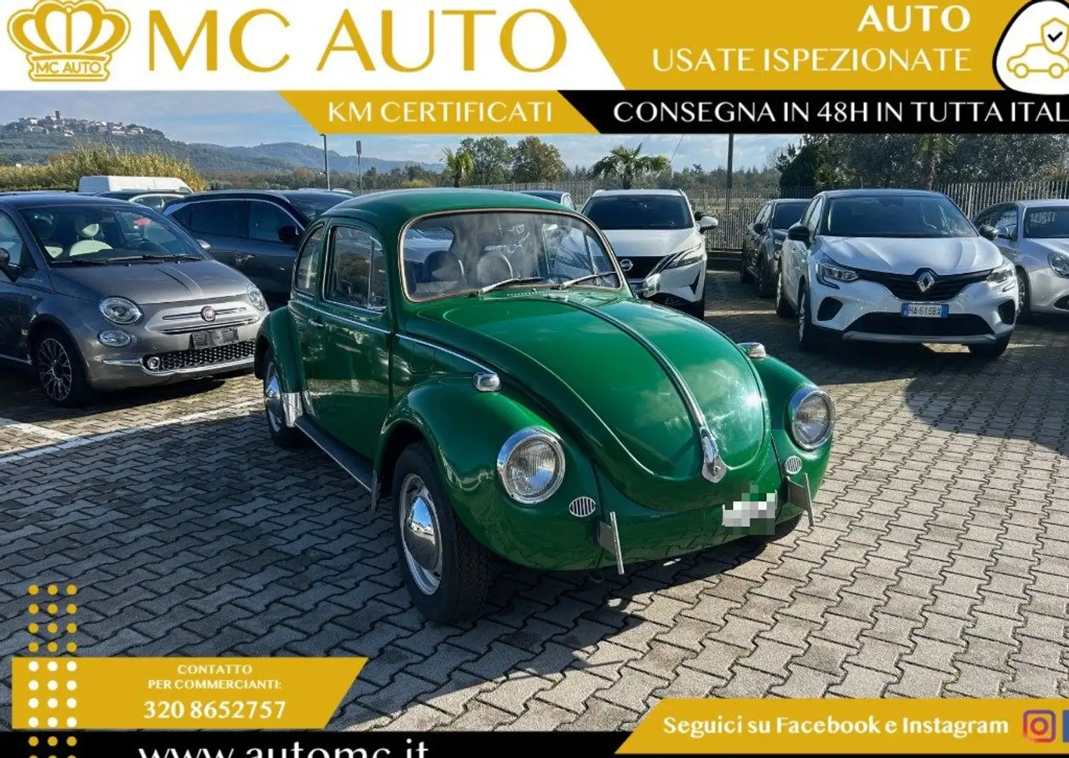Volkswagen Maggiolino MAGGIOLINO 1300 Verde - 1