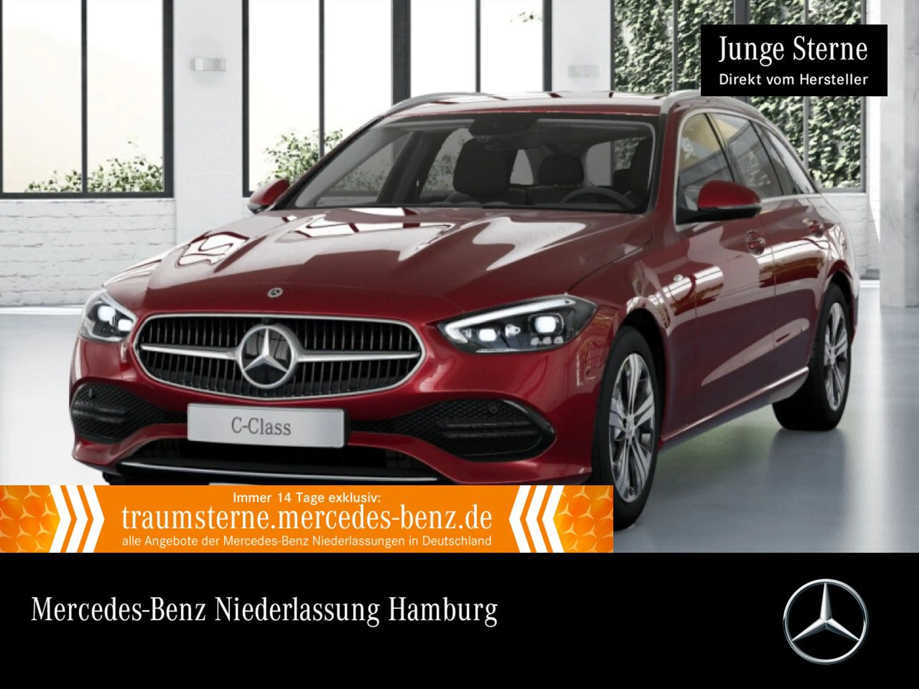 Mercedes-Benz C 300 de T 4M AVANTG+360+TOTW+KEYLESS+9G