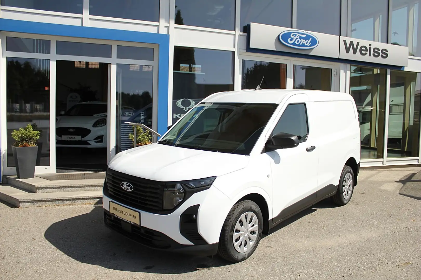 Ford Transit Courier 1,0 EcoBoost Trend Weiß - 1