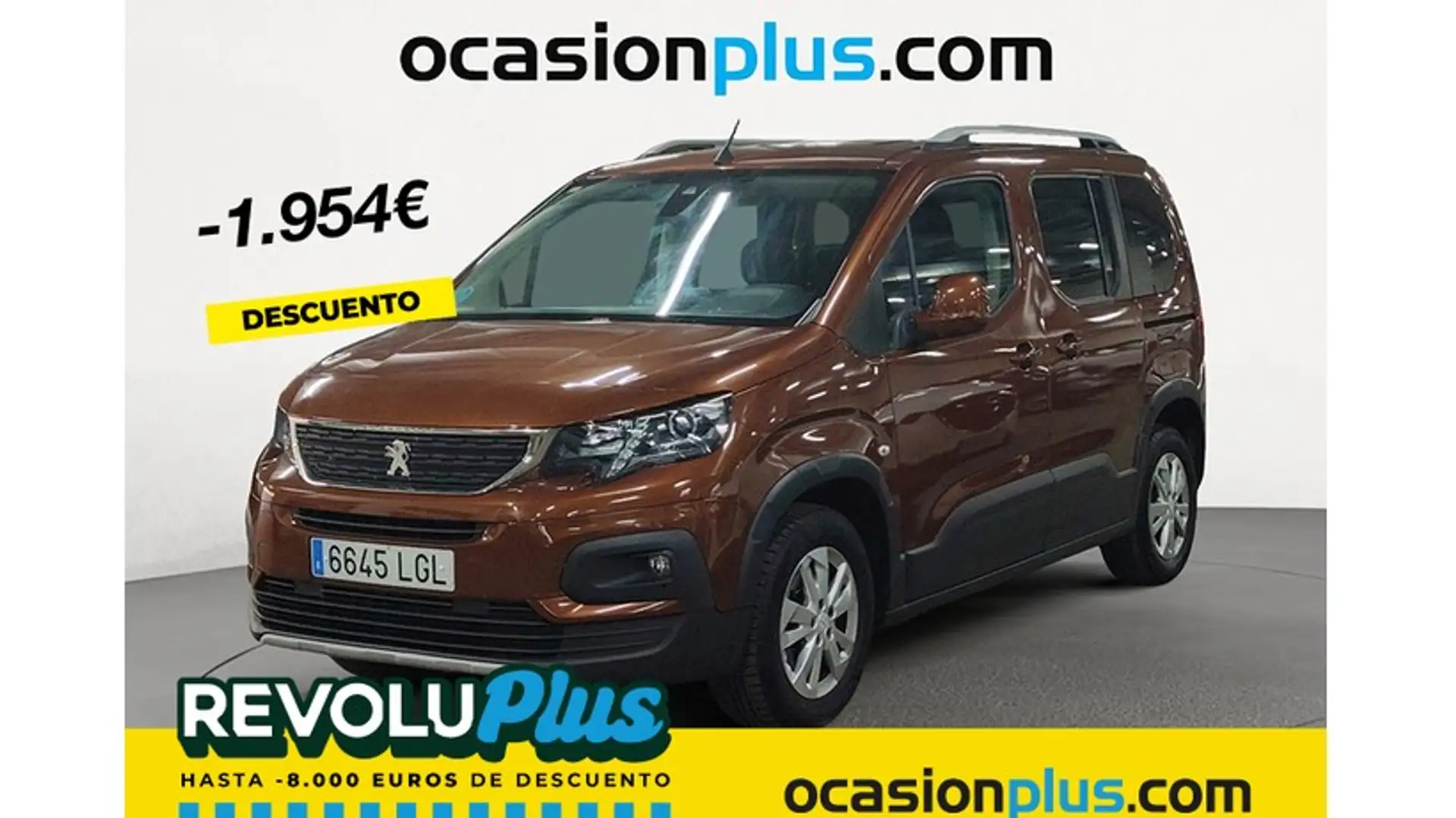 Peugeot Rifter 1.2 PureTech S&S Standard Allure EAT8 130 Bruin - 1