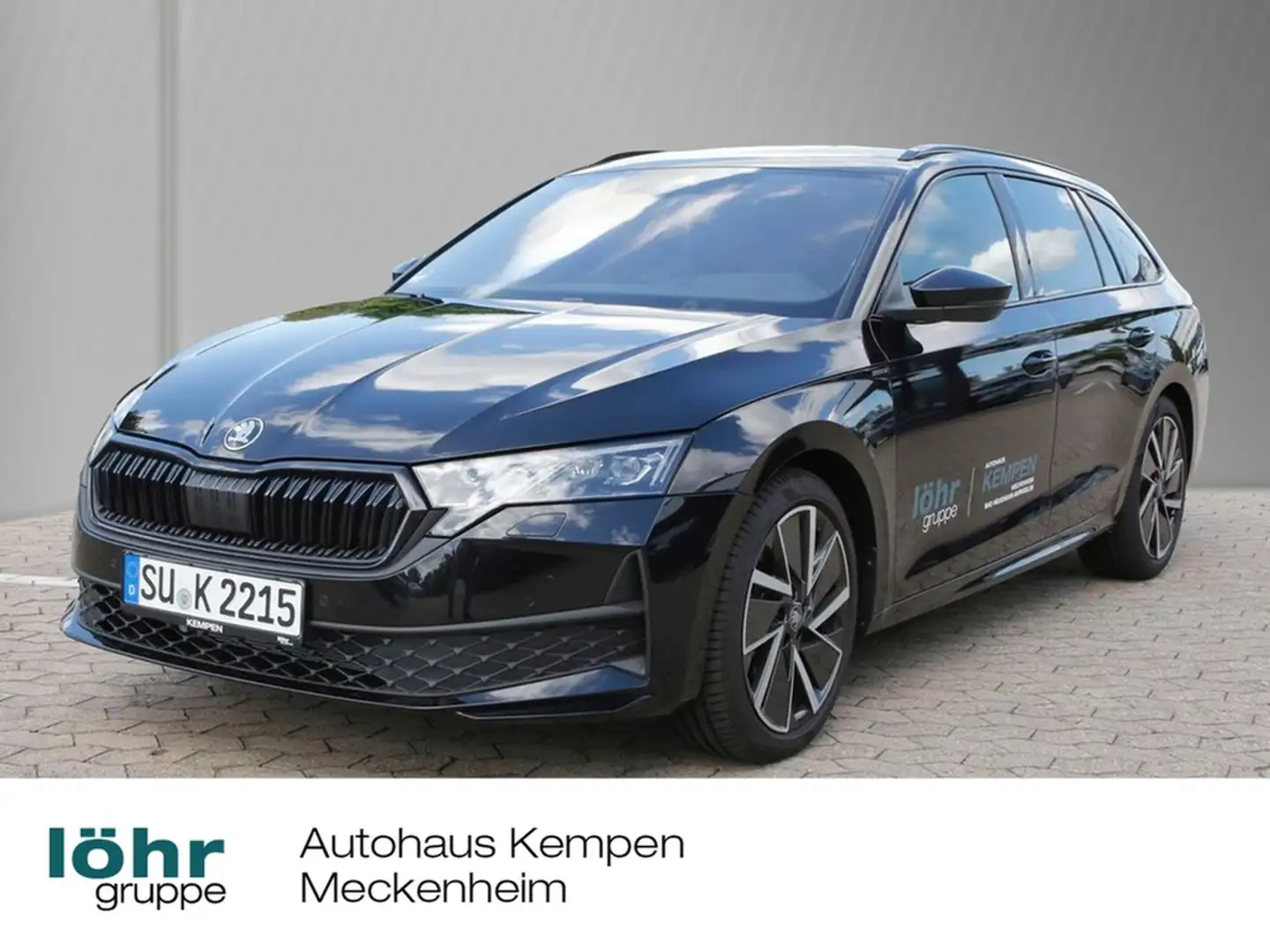 Skoda Octavia Combi Sportline 2.0 TDI 7-Gang-DSG Schwarz - 1