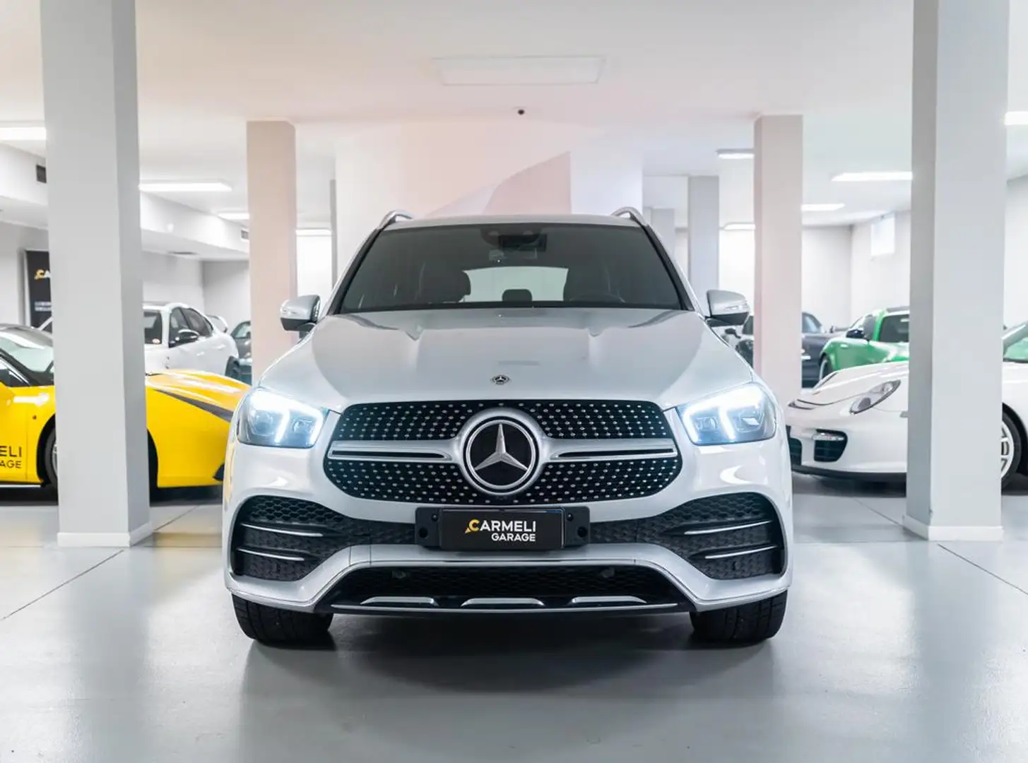 Mercedes-Benz GLE 400 d 4Matic Premium CERCHI 22-PACK OFF-ROAD-SEDILI Ezüst - 2