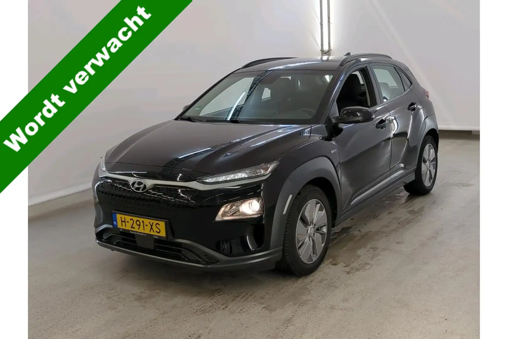 Hyundai KONA EV Comfort 64 kWh 100% soh | CAMERA Zwart - 1