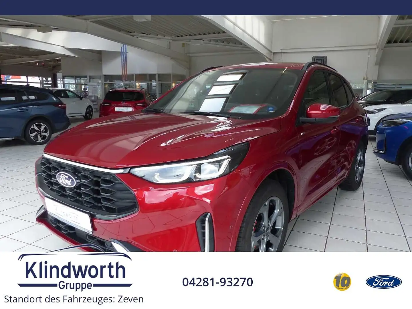 Ford Kuga 2.5 Duratec FHEV 4x4 ST-Line X iACC,AHK,LED Rosso - 1