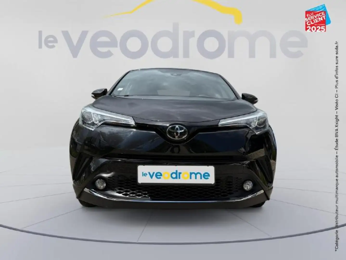 Toyota C-HR 1.2 Turbo 116ch Edition 2WD Siege chauf Camera Negro - 2
