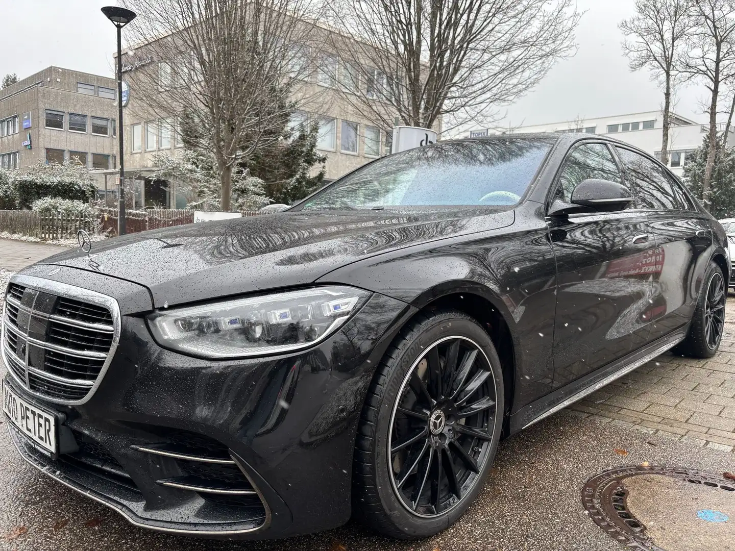 Mercedes-Benz S 580 S 580 4Matic L*Deutsches-Fzg.*Vollausstattung** Schwarz - 1