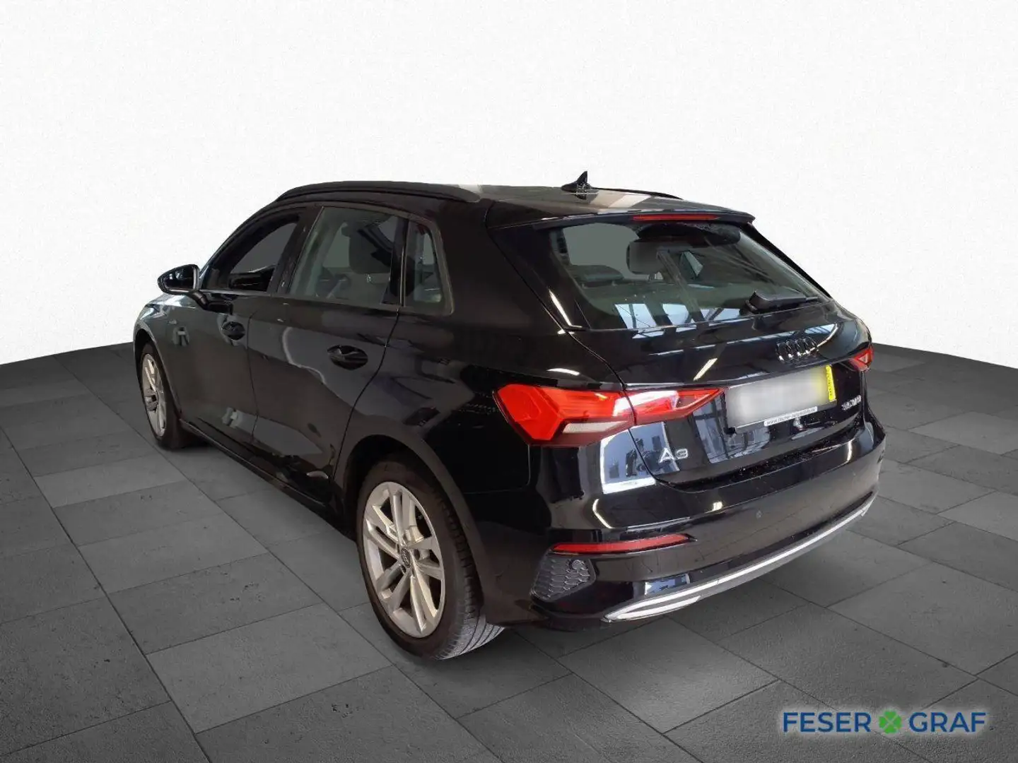 Audi A3 advanced 35 TFSI S tronic AHK APP Schwarz - 2