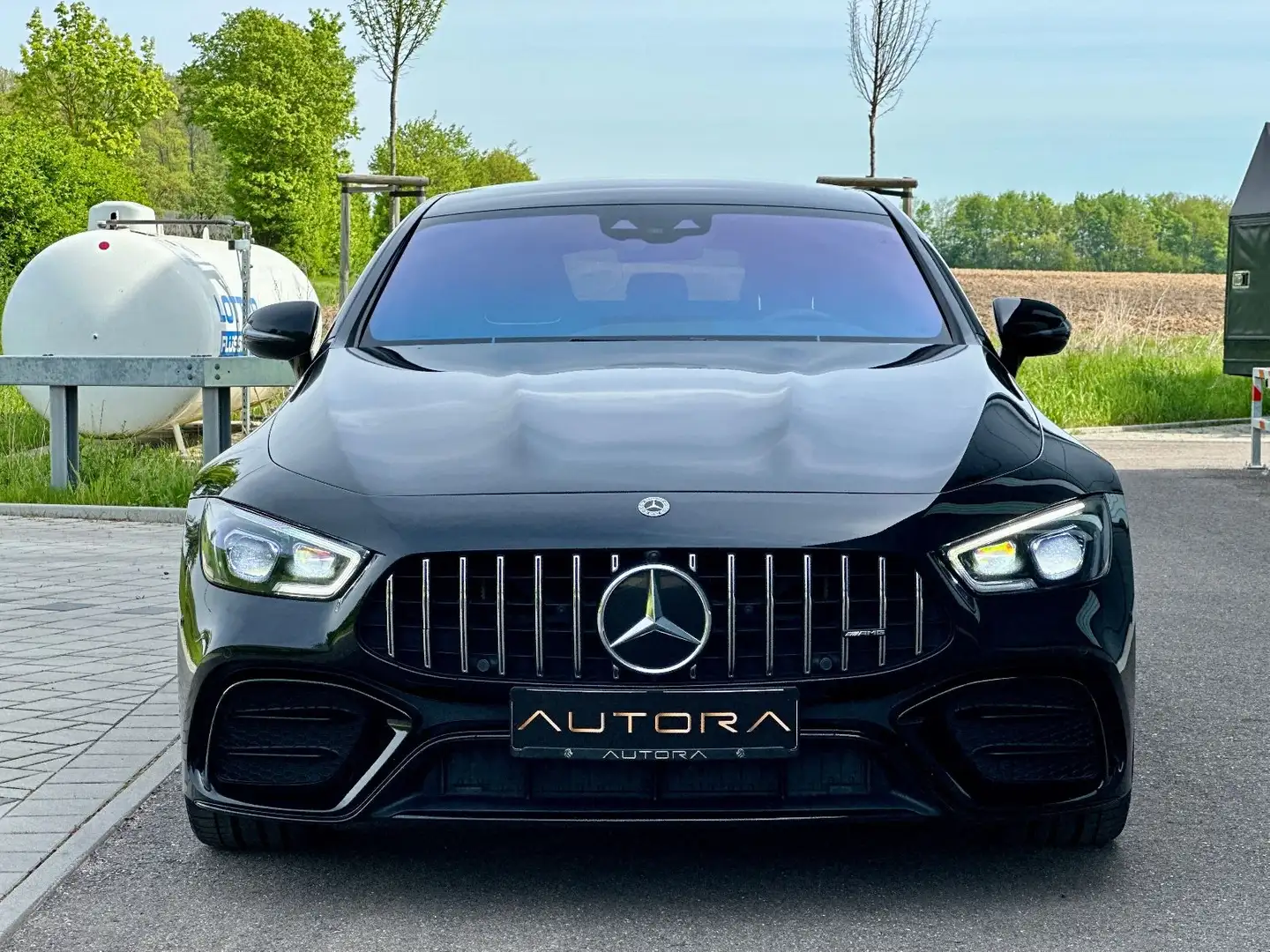 Mercedes-Benz AMG GT 4-trg. 43 |V8 STYLING|WIDES.|BURM.|1.HAND crna - 2