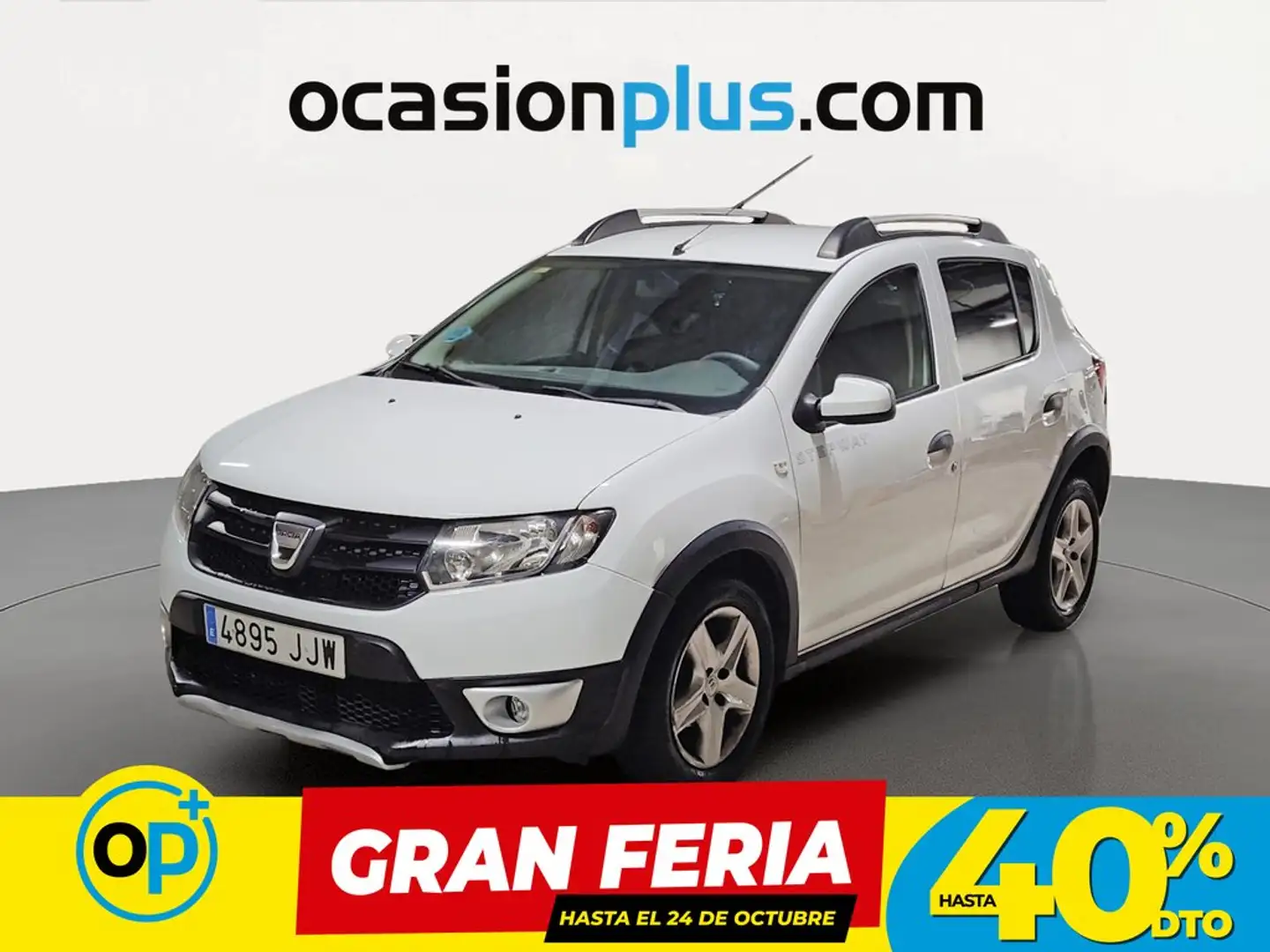 Dacia Sandero 1.5dCi Stepway 90 Blanco - 1