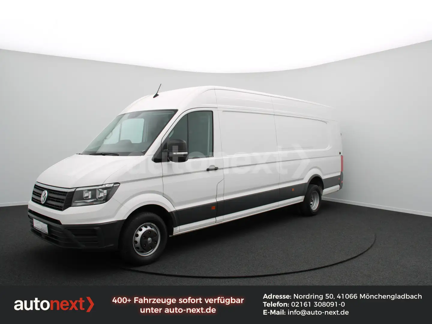 Volkswagen Crafter 50 TDI DSG *MAXI EXTRALANG* AHK 3,5t Wit - 1