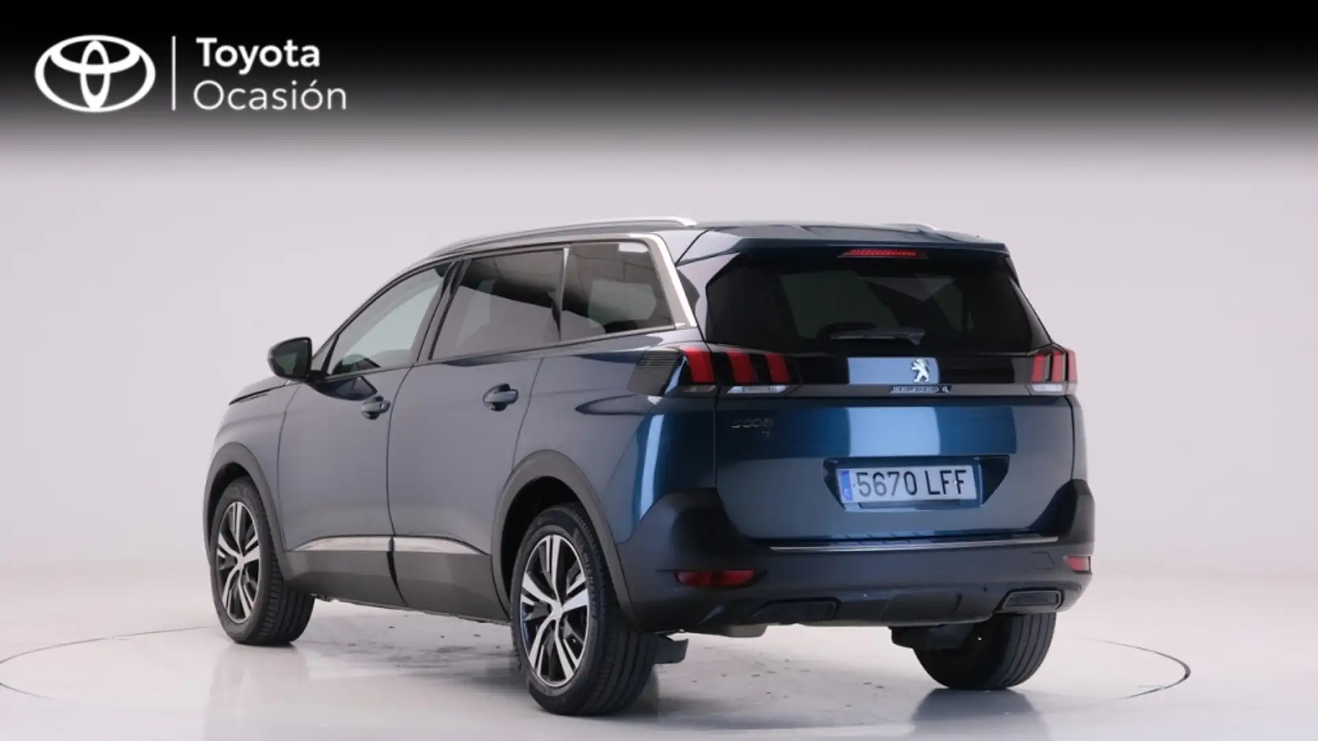 Peugeot 5008 TODOTERRENO 1.2 PURETECH 96KW S&S ALLURE AUTO 130 Blauw - 2