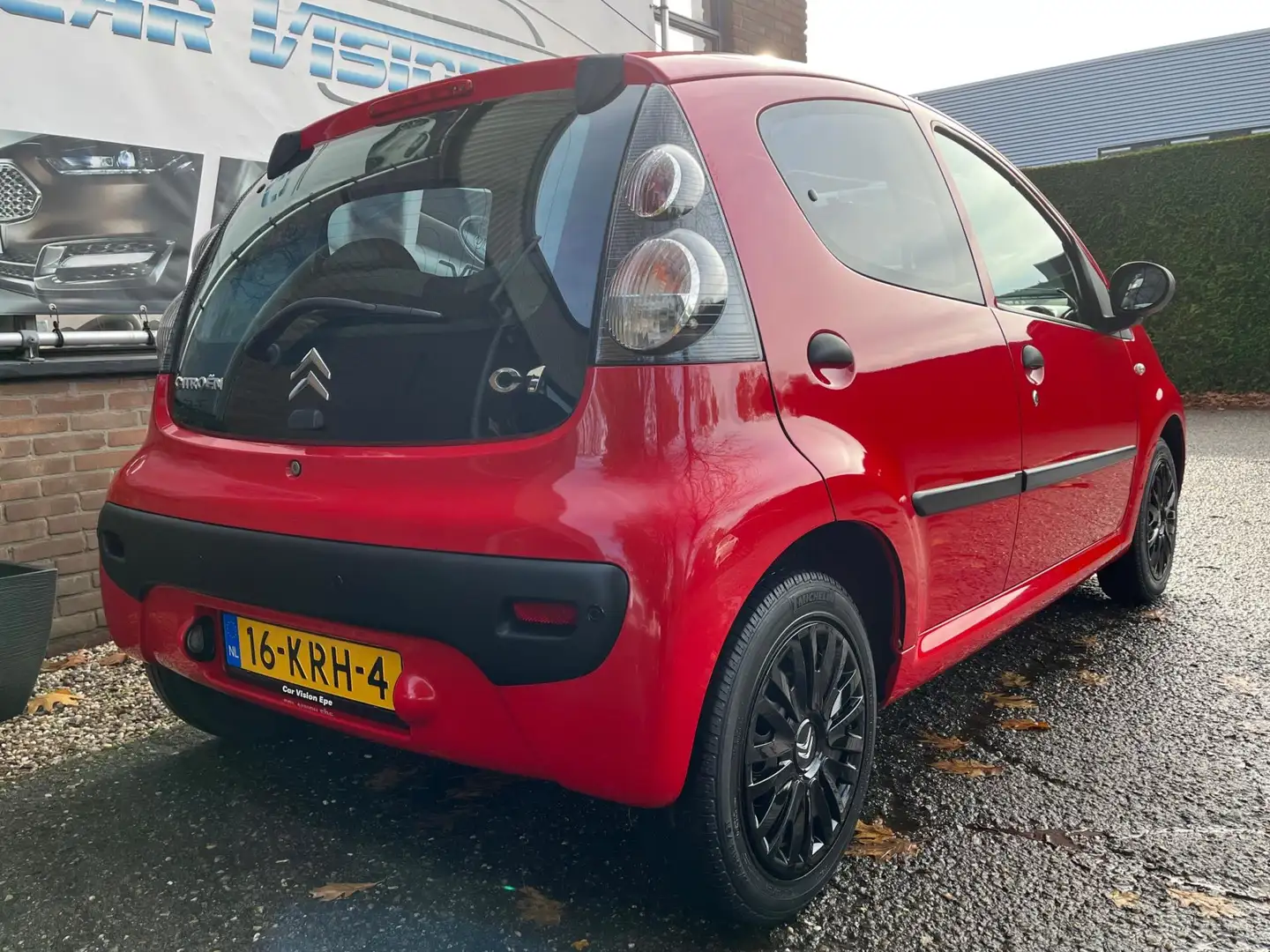 Citroen C1 1.0-12V Séduction|5-deurs|Pdc| Rouge - 2