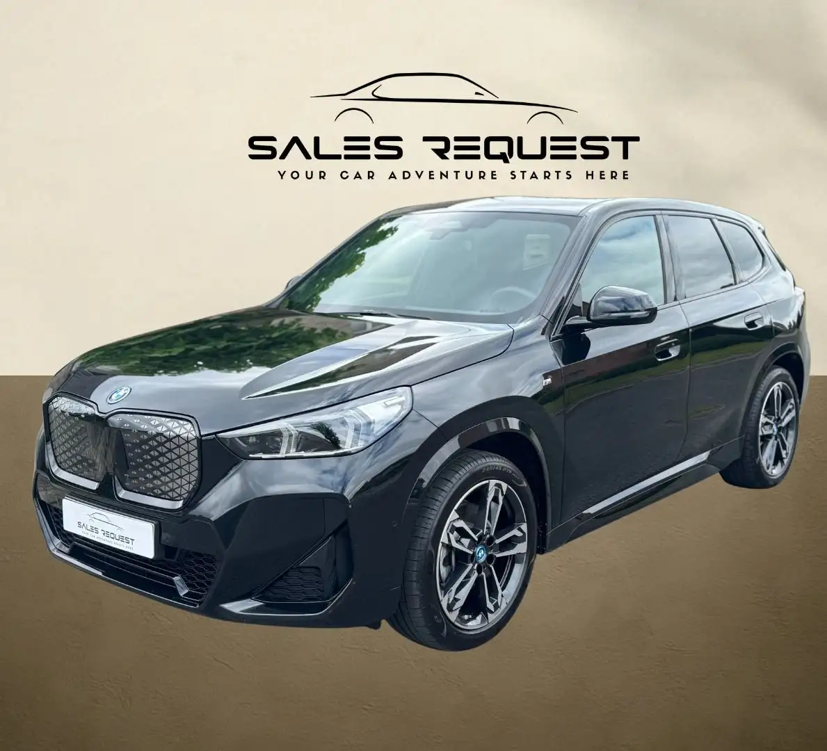 BMW iX1 iX1 xDrive30 M Sportpaket Zwart - 1