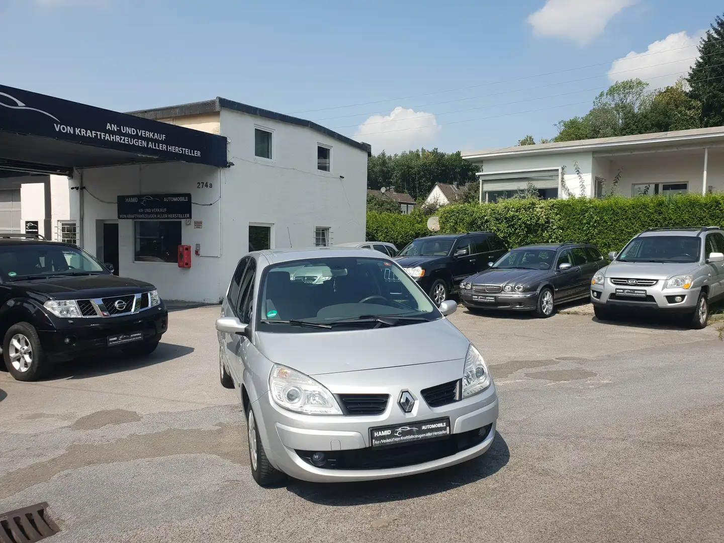Renault Scenic 1.6 16V Aut. Avantage KLIMA EURO4 ORG.100TKM AHK Silber - 1