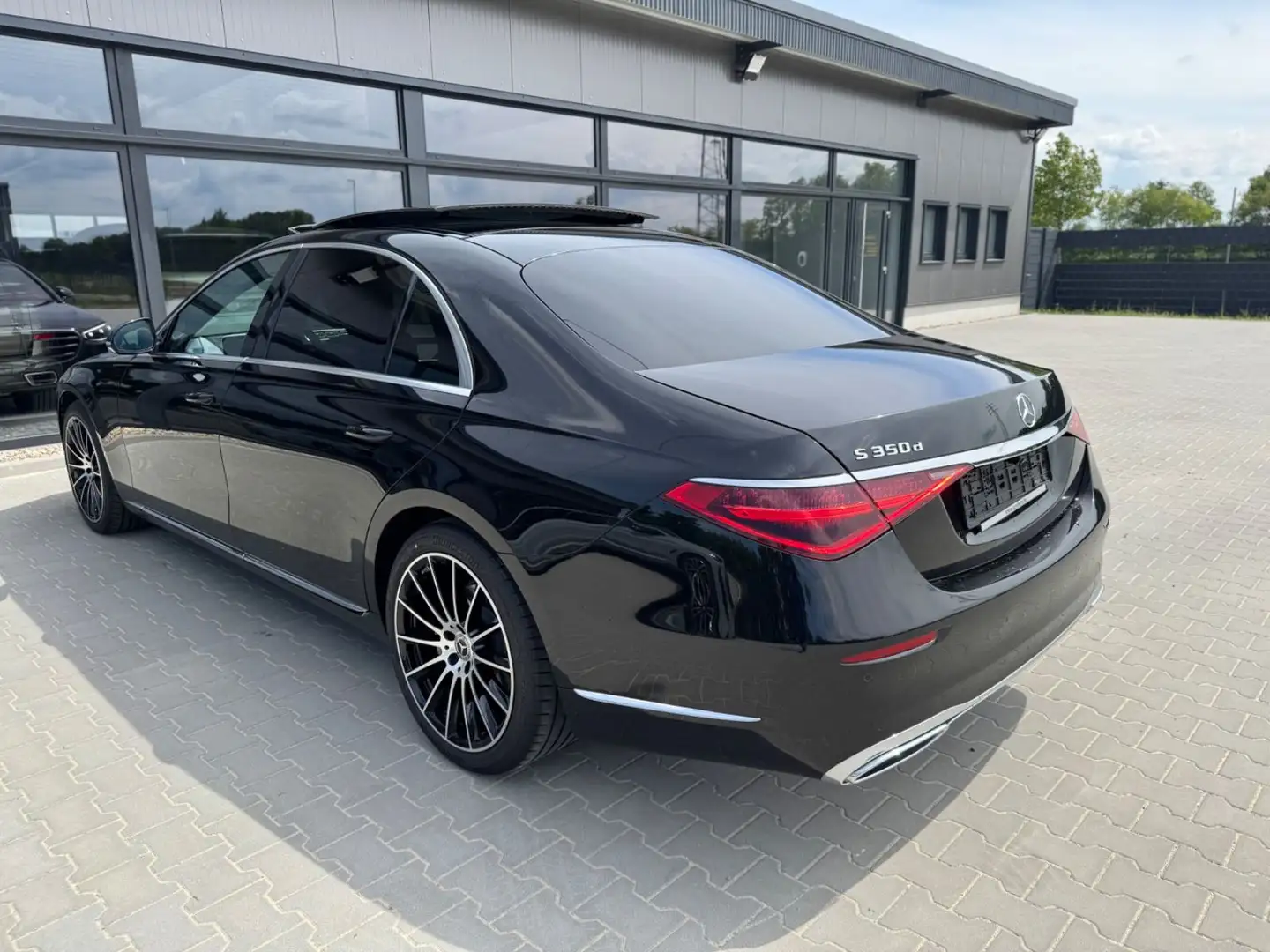 Mercedes-Benz S 350 S350d  Lang -HUD-Pano-BelüSitz-Burm-20 Zo AMG Noir - 2