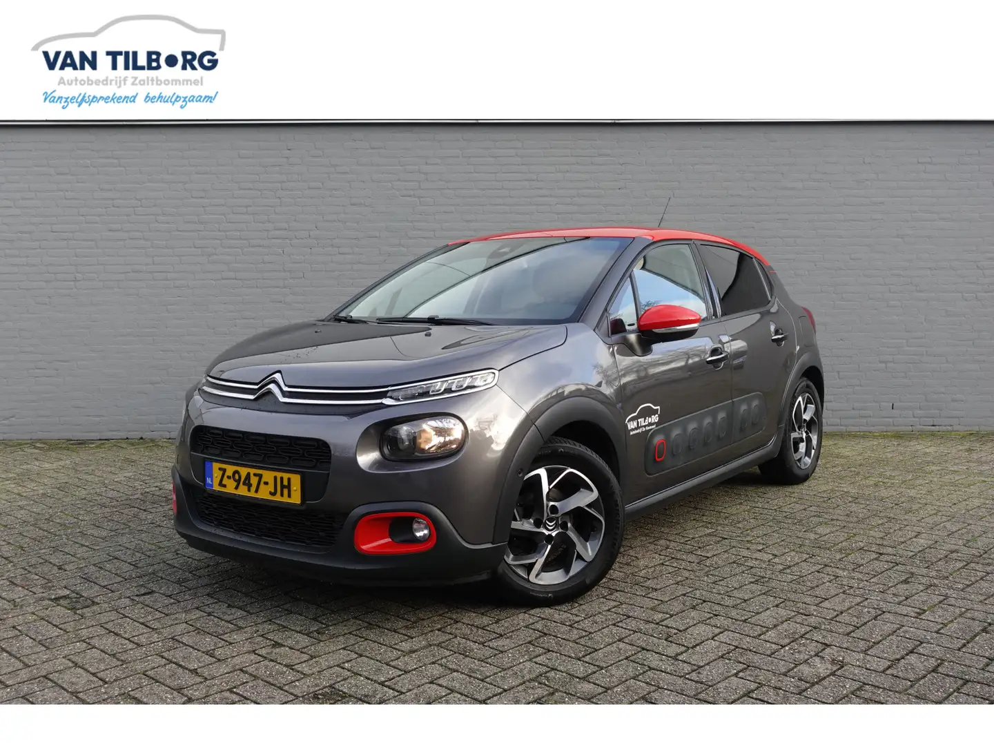 Citroen C3 1.2 PureTech S&S 110 Shine NAV | CLIMA | KEYLESS | Gris - 1