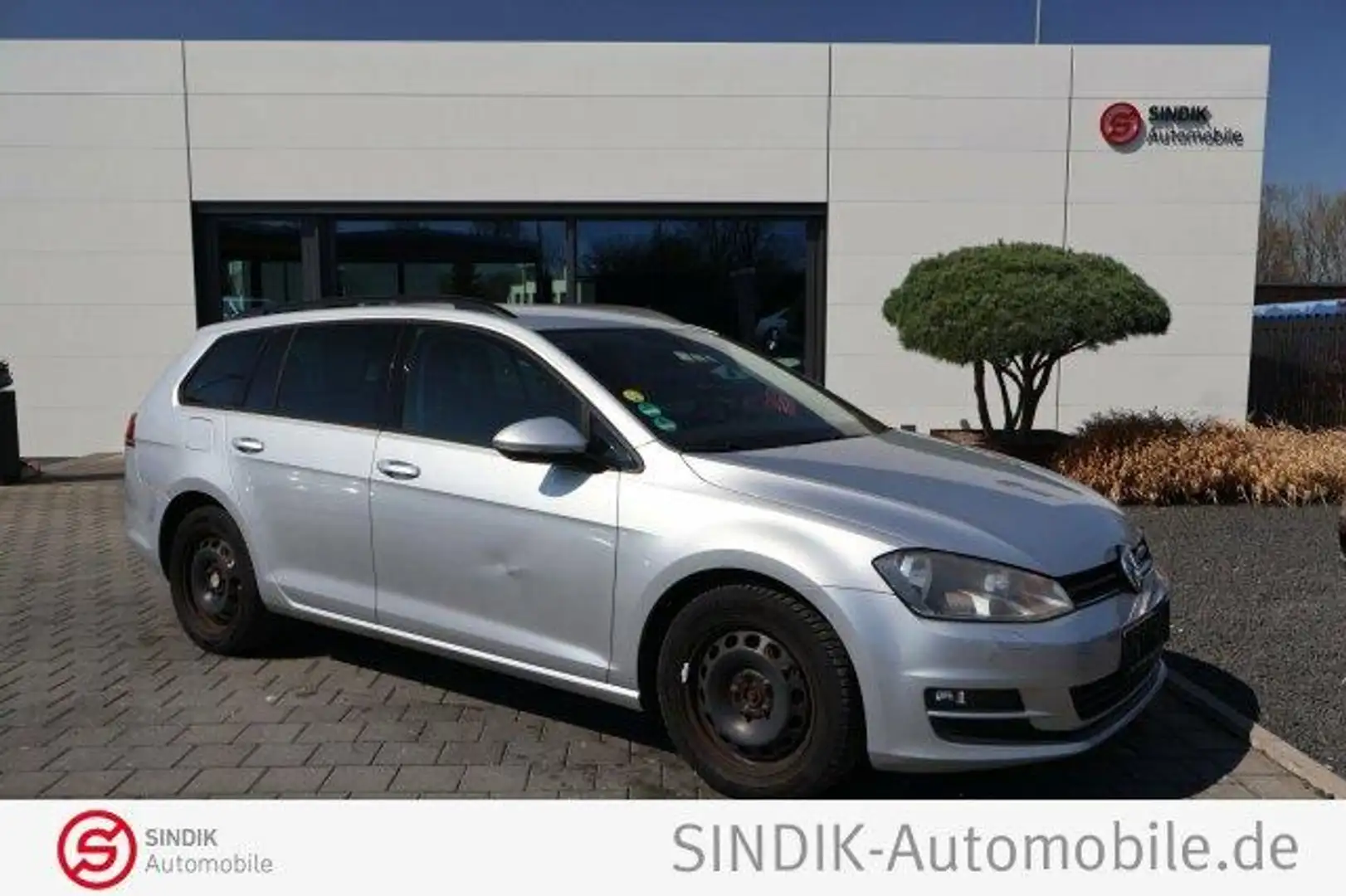 Volkswagen Golf VII Variant 2.0 TDI BMT Comfortline Silber - 1