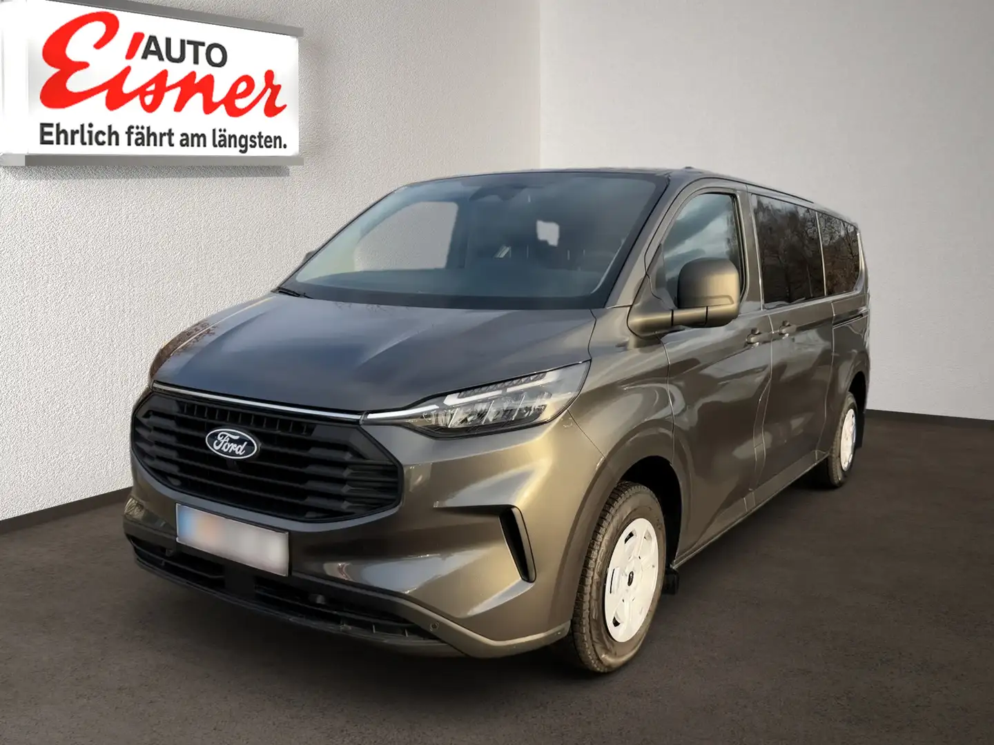 Ford Transit Custom Variobus 20 TD Top Aussattung Grijs - 2