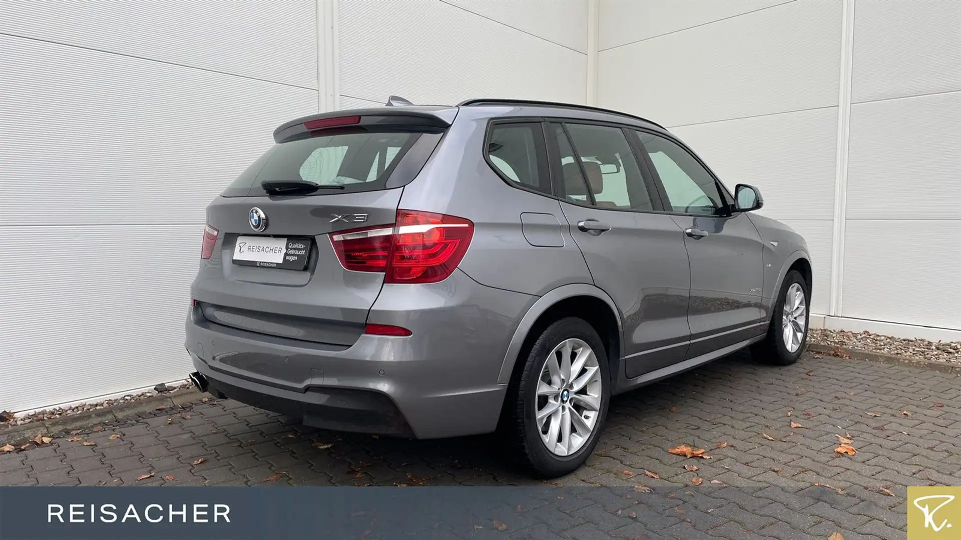BMW X3 xDrive 35i A M Sport,RFK,DA+,NaviProf. Gris - 2