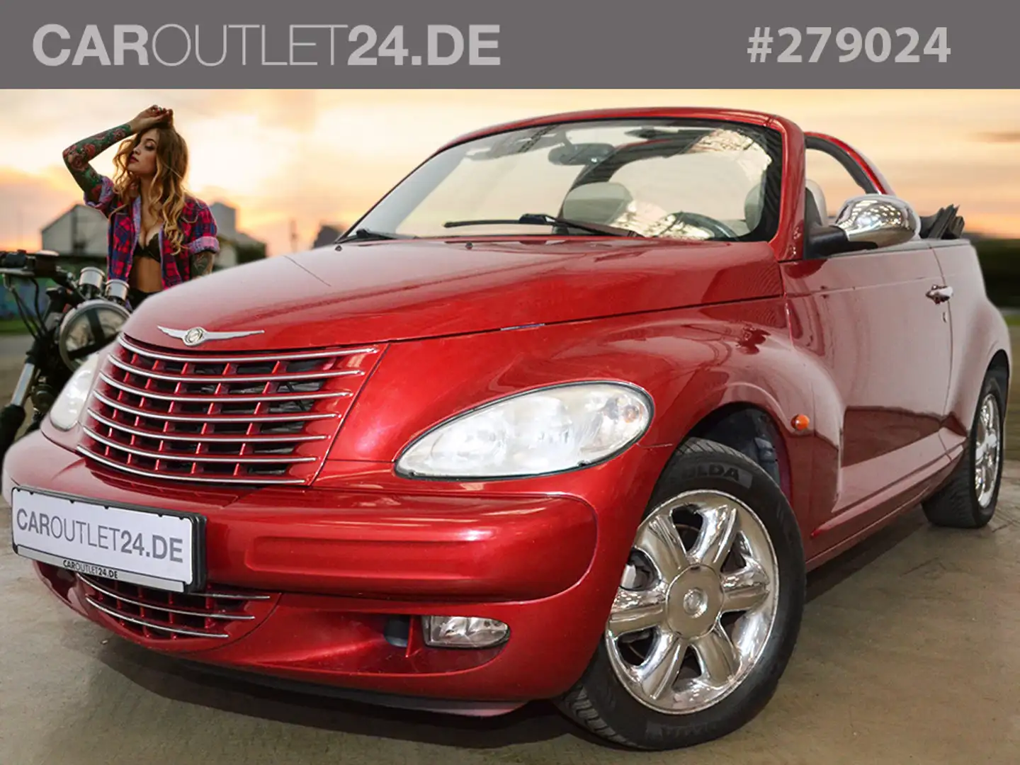 Chrysler PT Cruiser 2.4 Limited Autom. Leder Navi* Rouge - 1